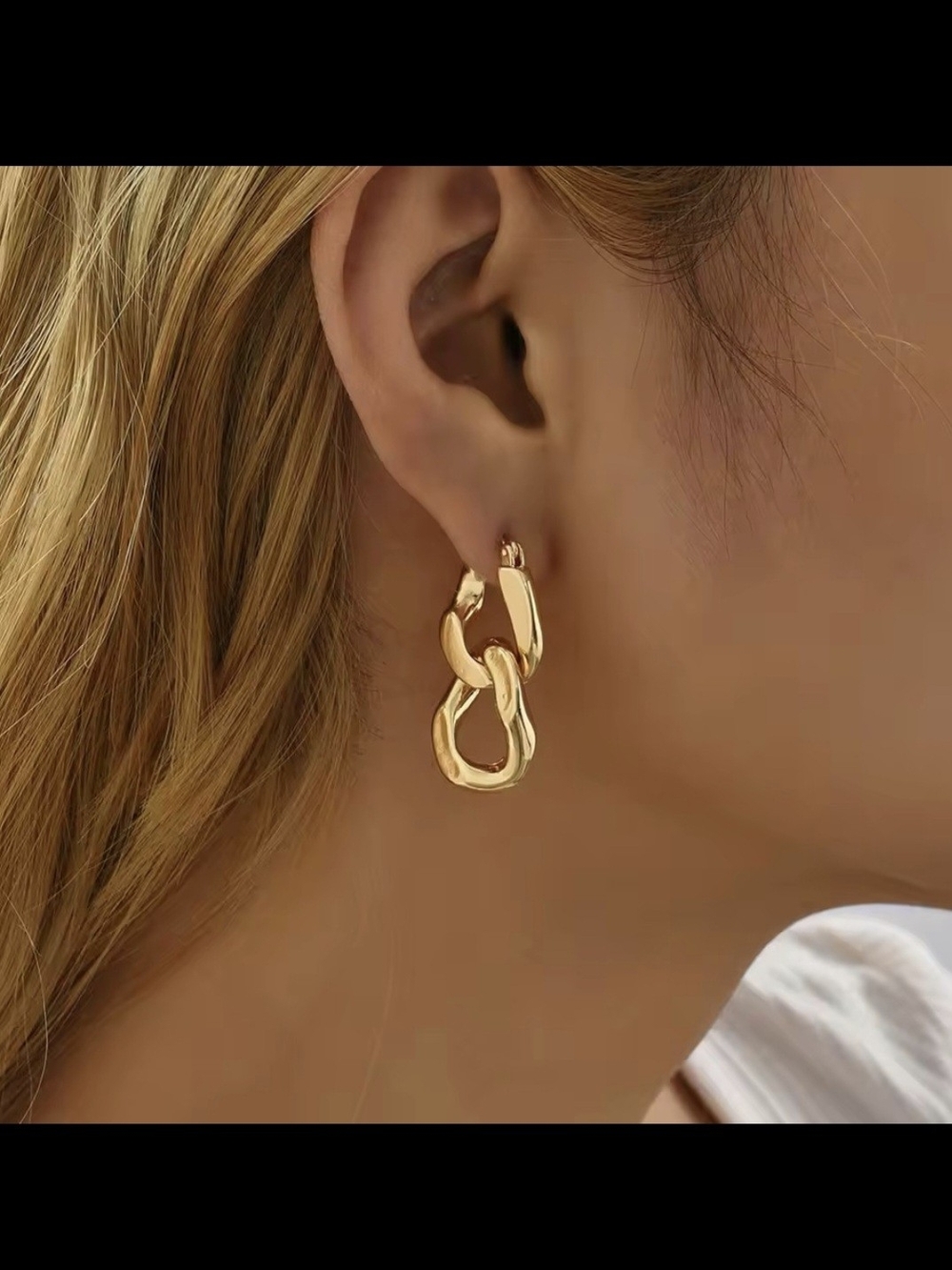 Stainless S, Drop Earrings